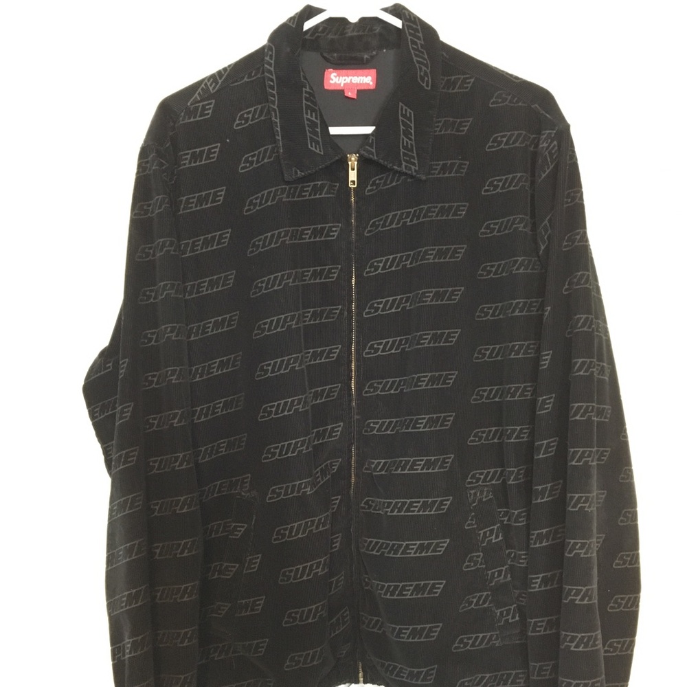 Supreme Debossed Logo Corduroy